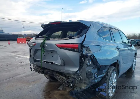 2021 Toyota Highlander Limited from USA, damaged, VIN 5TDDZRBH7MS059242